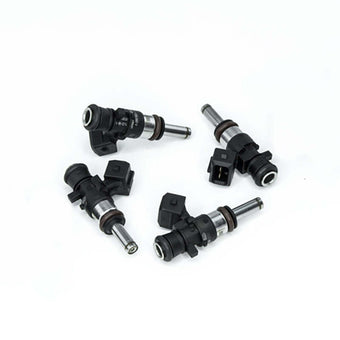 compare product DeatschWerks Bosch EV14 Universal 40mm Compact Matched Set of 4 Injectors 500cc (Extended Nozzle)