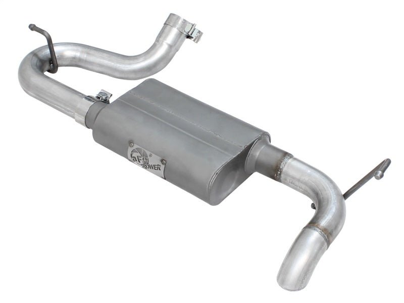 aFe Scorpion Exhaust System Axle Back Aluminized Hi - Tuck 07 - 17 Jeep Wrangler JK V6 3.6/3.8L - My Store