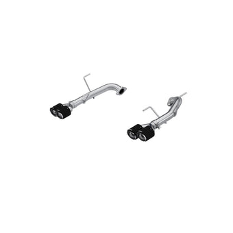 compare product MBRP 2022 Subaru WRX 2.5in Dual Split Rear Exit w/ Quad CF Tips - T304