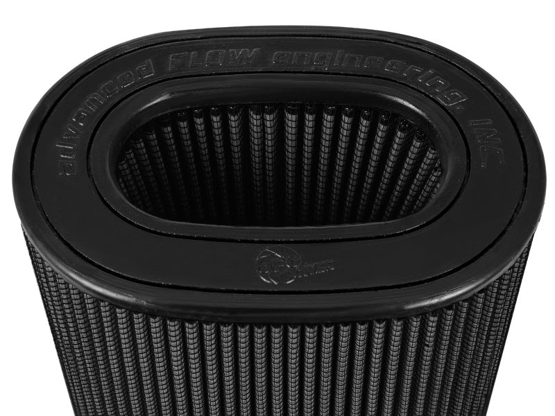 aFe Magnum FLOW Black Pro 5R Air Filter (Pair) (6x4)in F x (8 - 1/4x6 - 1/4in) B x (7 - 1/4x5in) Tx10in H - My Store