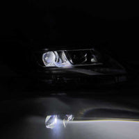 AlphaRex 11 - 21 Toyota Sienna LUXX LED Proj Headlights Plank Style Black w/Seq Signal/DRL - My Store