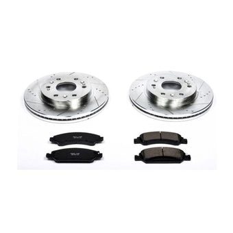 compare product Power Stop 08-19 Cadillac Escalade Front Z23 Evolution Sport Brake Kit