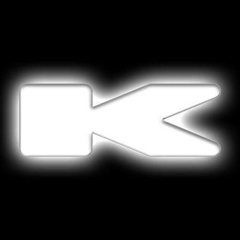 compare product ORACLE Lighting Universal Illuminated LED Letter Badges - Matte Wht Surface Finish - K