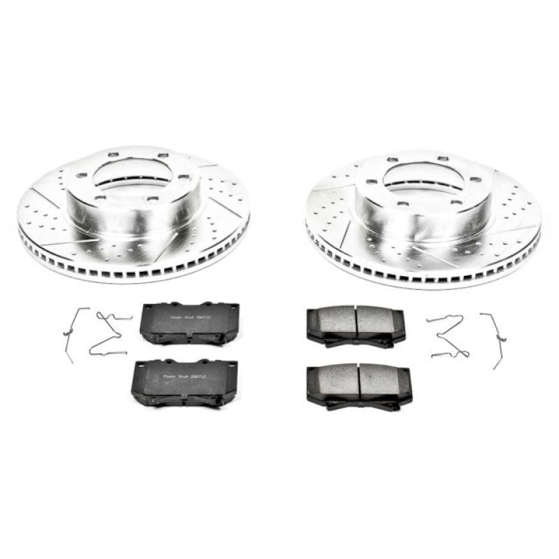 Power Stop 01 - 02 Toyota Sequoia Front Z23 Evolution Sport Brake Kit - My Store