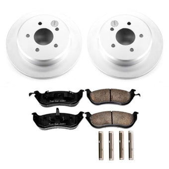 compare product Power Stop 96-02 Ford Crown Victoria Rear Z17 Evolution Geomet Coated Brake Kit