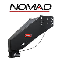 Gen - Y Nomad Static 5th Wheel to Gooseneck - 6.5K TW 30K Tow - Texture Black (1116/1621/1716 Frames) - My Store