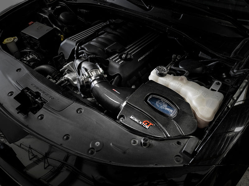 aFe Momentum Black Series Carbon Fiber Pro 5R Air Intake System 11 - 19 Dodge Charger SRT8 6.4L - My Store