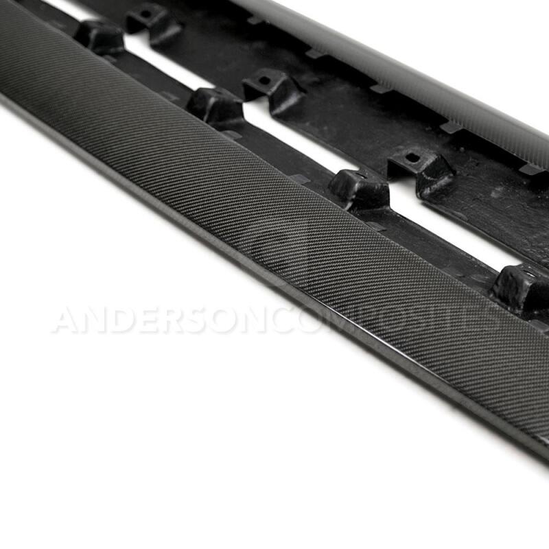 Anderson Composites 2015 - 2017 Ford Mustang GT350 Style Rocker Panel Splitter - My Store