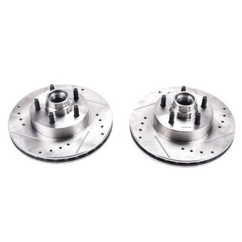 compare product Power Stop 10-11 Ford Ranger Front Evolution Drilled & Slotted Rotors - Pair