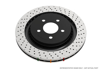 compare product DBA 2017 BMW 230I (w/M Sport Brakes/348mm Front Rotor) Front 4000 Series Drilled Rotor