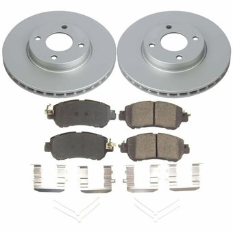 compare product Power Stop 18-19 Nissan Kicks Front Z17 Evolution Geomet Coated Brake Kit