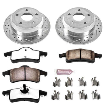 compare product Power Stop 99-04 Jeep Grand Cherokee Rear Z36 Truck & Tow Brake Kit
