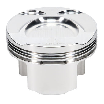 compare product JE Pistons Nissan VR30DDTT 86mm Bore 10.2:1 CR -3cc Dish - Set of 6