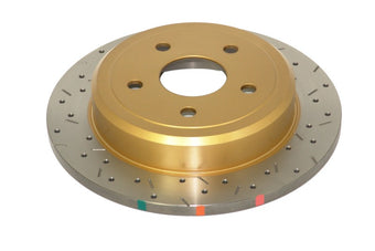 compare product DBA 04-08 Infiniti QX56 / 04-05 Armada / 04-3/04 Titan Rear Drilled & Slotted 4000 Series Rotor