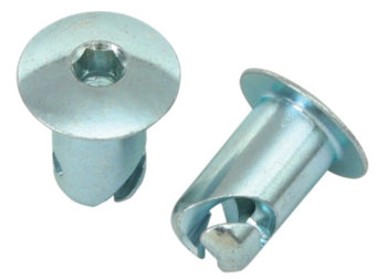 compare product Moroso Quick Fastener - Oval Head - 7/16in x .500in - Steel - 10 Pack