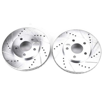 compare product Power Stop 06-11 Chevrolet HHR Front Evolution Drilled & Slotted Rotors - Pair