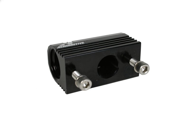 Aeromotive 05 - 06 Ford 4.6L Fuel Rail Pressure Sensor Adapter Log ( - 08 AN inlet / outlet) - My Store