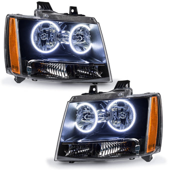 compare product Oracle 07-13 Chevrolet Avalanche Pre-Assembled SMD Headlights - White