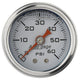 Autometer AutoGage 1.5in Liquid Filled Mechanical 0 - 60 PSI Fuel Pressure Gauge - White - My Store