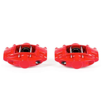 compare product Power Stop 09-19 Nissan 370Z Rear Red Calipers w/o Brackets - Pair