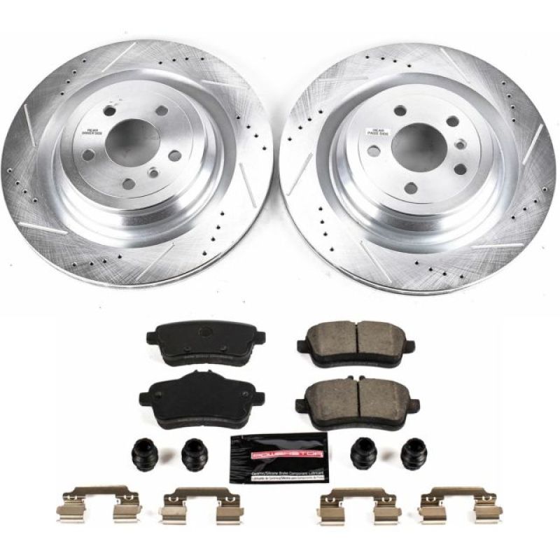 Power Stop 17 - 18 Mercedes - Benz GLS450 Rear Z23 Evolution Sport Brake Kit - My Store