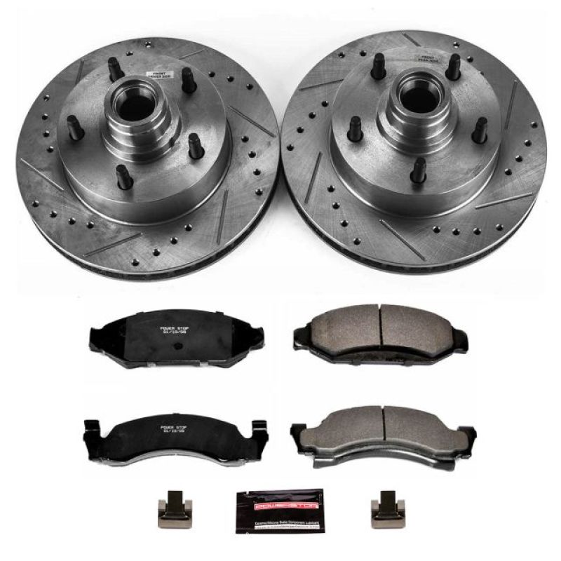 Power Stop 87 - 93 Ford E - 150 Front Z23 Evolution Sport Brake Kit - My Store