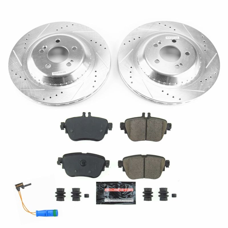 Power Stop 17 - 18 Mercedes - Benz E300 Rear Z23 Evolution Sport Brake Kit - My Store