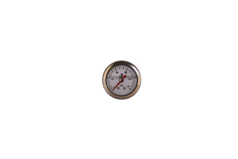 Aeromotive 0 - 15 PSI Fuel Pressure Gauge - My Store