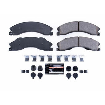 compare product Power Stop 2011 Chevrolet Silverado 2500 HD Front or Rear Z23 Evolution Sport Brake Pads w/Hardware