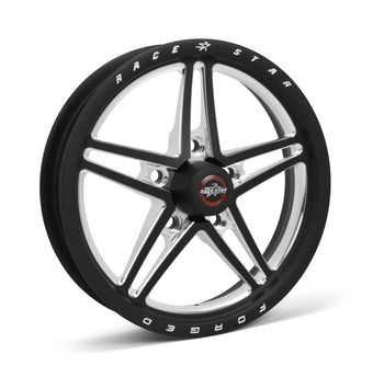 compare product Race Star 63 Pro Forged 15x3.50 Lug Mount 5x4.50 BC / 1.75in. BS Wheel - Black Anodized/Machined
