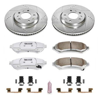 compare product Power Stop 2004 Cadillac Seville Front Z26 Street Warrior Brake Kit