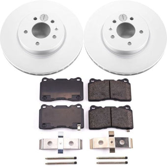 compare product Power Stop 13-18 Cadillac ATS Front Z17 Evolution Geomet Coated Brake Kit