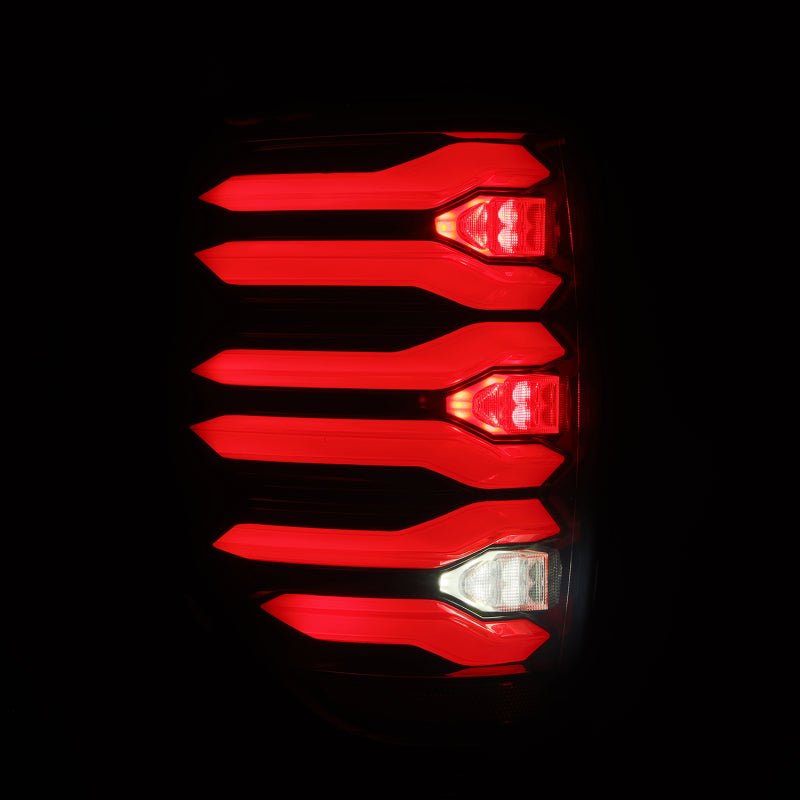 AlphaRex 09 - 14 Ford F150 LUXX LED Taillights - Black/Red Housing - My Store