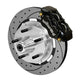 Wilwood Forged Dynalite Front Kit 19.00in Drilled Rotor Black WWE ProSpindle (5x5.00in Hub) - My Store