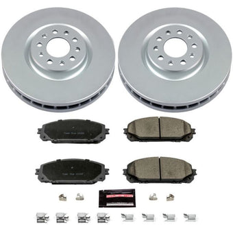 compare product Power Stop 14-16 Jeep Cherokee Front Z17 Evolution Geomet Coated Brake Kit