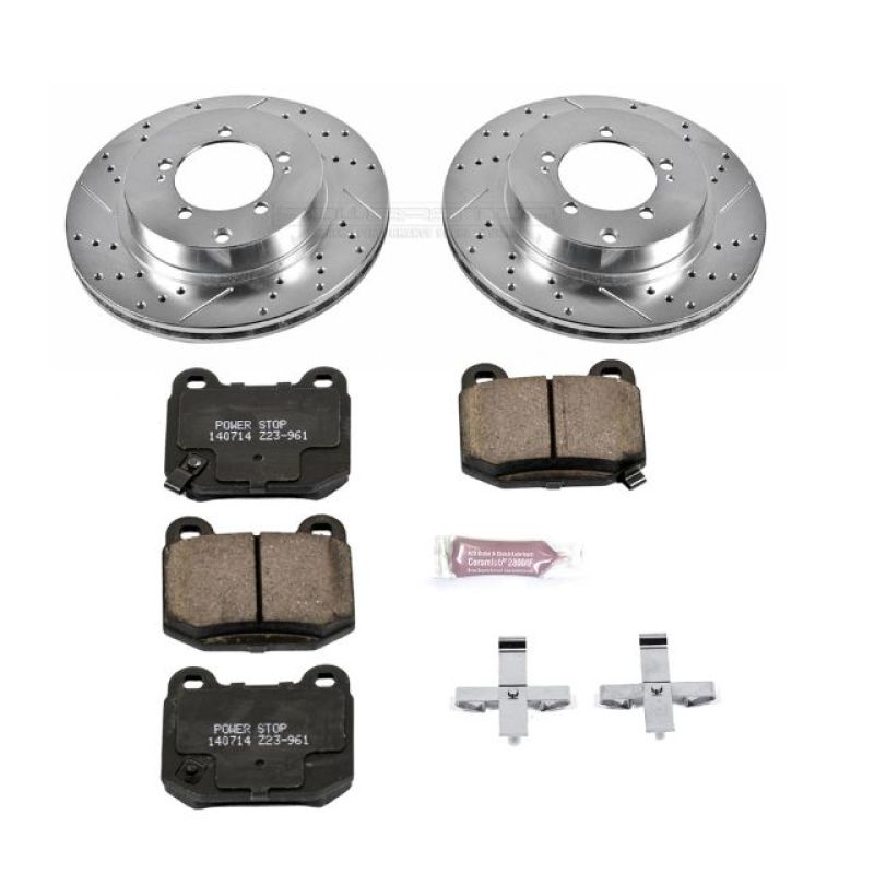 Power Stop 03 - 06 Mitsubishi Lancer Rear Z23 Evolution Sport Brake Kit - My Store