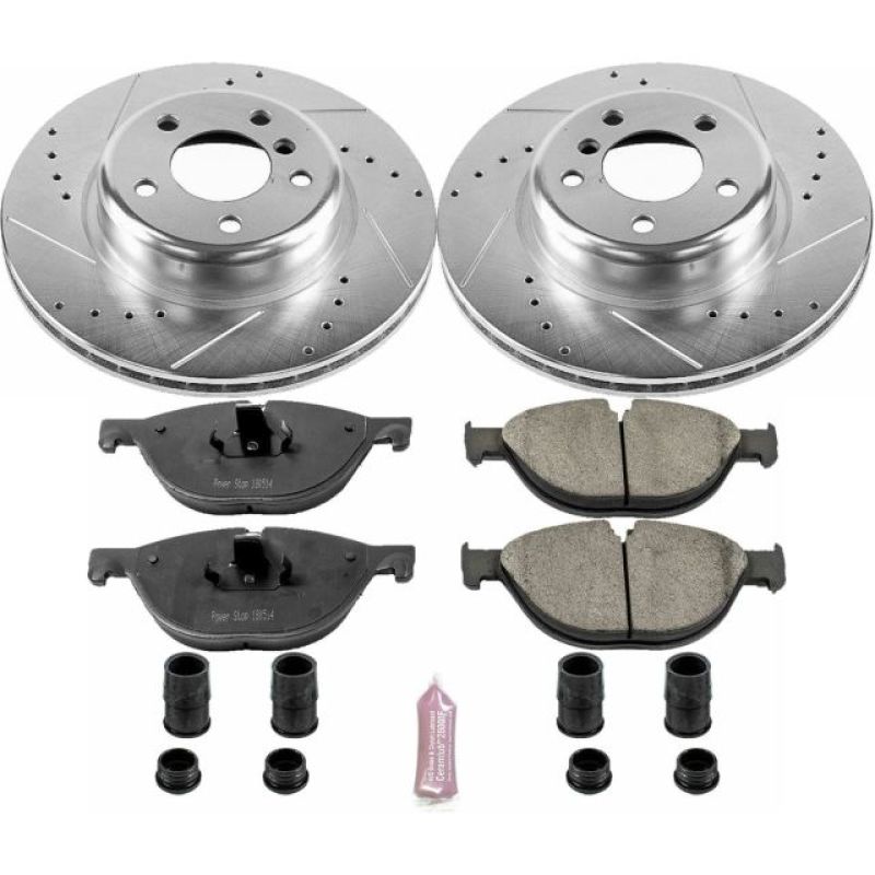 Power Stop 12 - 13 BMW 528i Front Z23 Evolution Sport Brake Kit - My Store