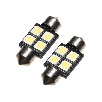 compare product Oracle 33MM 4 LED 3-Chip Festoon Bulbs (Pair) - Cool White