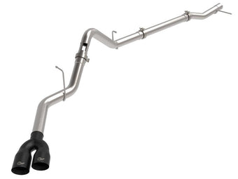 compare product aFe Rebel XD Series 3 IN 304SS DPF-Back 23-24 GM Trucks L6-3.0L (td) LZ0- Dual Black Tip