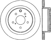 StopTech Power Slot 6/89 - 96 Nissan 300ZX Slotted & Drilled Left Rear Rotor - My Store