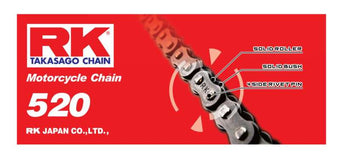 compare product RK Chain RK-M 520-100FT - Natural