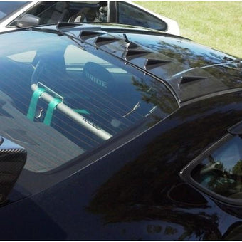 compare product BLOX Racing 13-14 Scion/Subaru FR-S/BRZ Vortex Generator Fins for OEM Mast - ABS Black