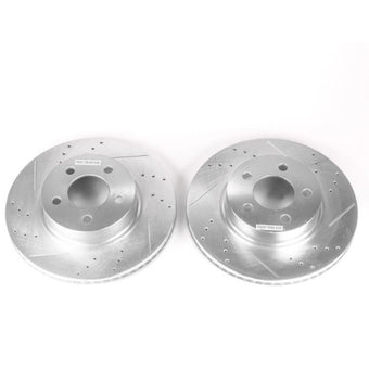 compare product Power Stop 01-03 Ford Explorer Sport Front Evolution Drilled & Slotted Rotors - Pair