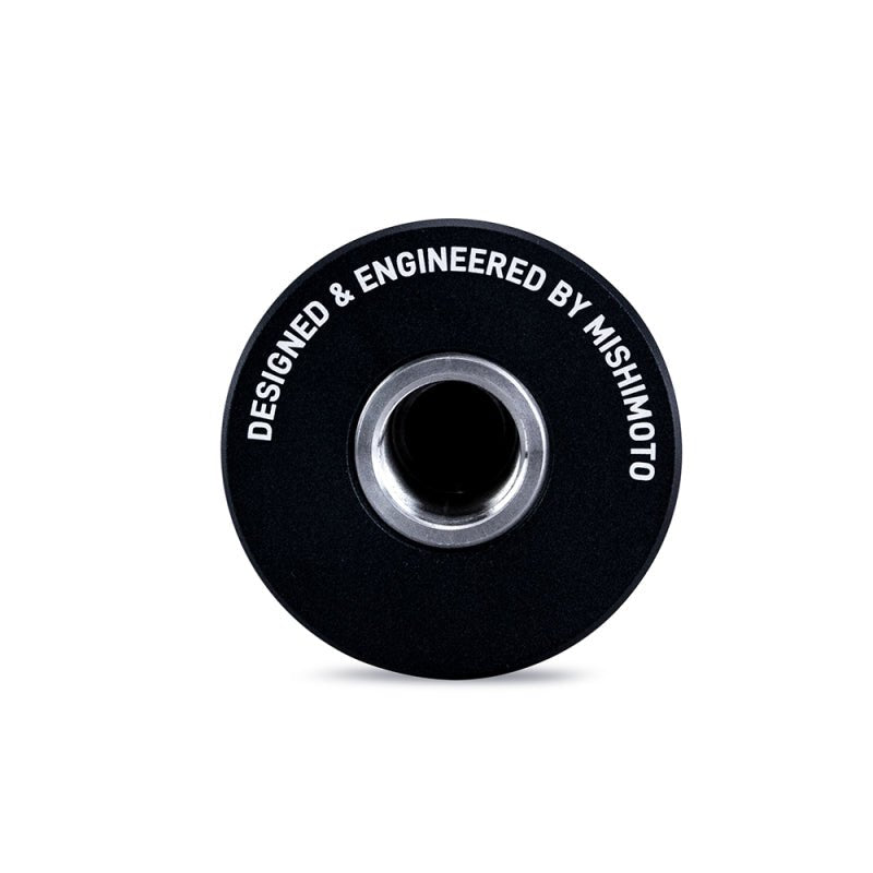 Mishimoto Weighted Grip Shift Knob - Black / Red - My Store