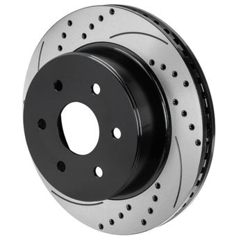 compare product Wilwood Rotor-2.22in Offset-SRP-BLK-Drill-LH - 6 Lug