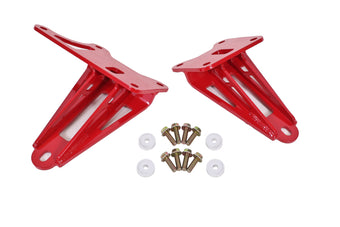 compare product BMR 11-17 S197 Mustang Motor Mount Brackets - Red