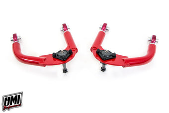 compare product UMI Performance 93-02 GM F-Body Upper A-Arm Adj. Drag CrMo - Red