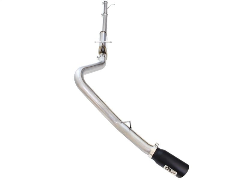 aFe MACHForce XP Exhaust 3in - 3.5in SS Single Side Ext CB w/ Black Tip 99 - 04 Ford F150 V8 5.4L/6.8L - My Store