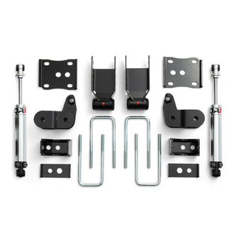 compare product QA1 21-25 Ford F150 Dual Adjustable Rear Lowering Kit (3.5in-5.5in)