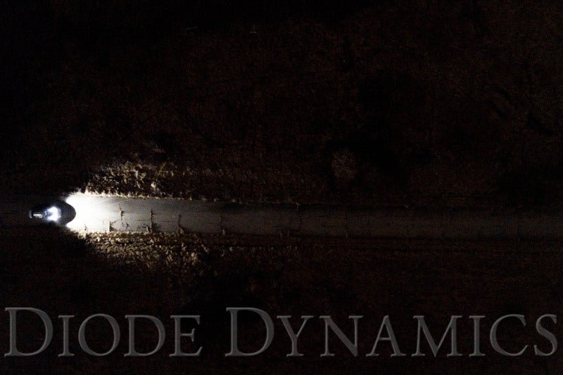 Diode Dynamics Stage Series C1 LED Pod Sport - Yellow Flood Flush ABL Each - My Store